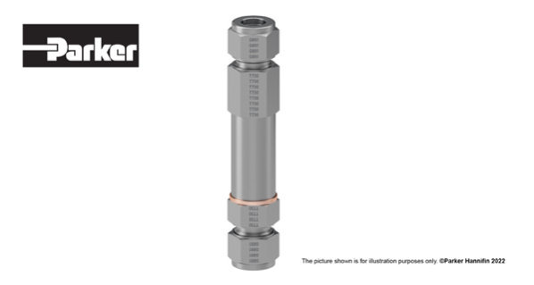 Parker Thermal Relief Valve with A-LOK® Double Ferrule Connections Provide Unrivalled Leak-Free Performance in Industrial Gas Applications
